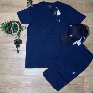 Navy Ralph Lauren Polo Shorts